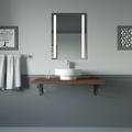 Мебель для ванной Intero - столешница + умывальник Wood 90 см
