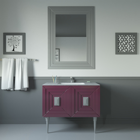 Мебель для ванной Intero - тумба + столешница + умывальник Royal 90 см