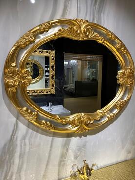 Зеркало Claudio Di Biase - 7.0159-L-SG золото/серебро 840х1040