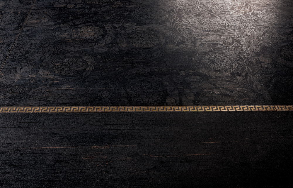 Керамогранит Versace Eterno baroc.carbon 80x80 G0263070 фото