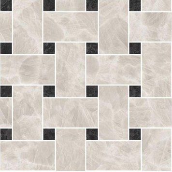 Керамограніт Versace Mos.intr nat bian/ner 30x30 G0047440 фото