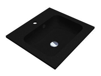 Умивальник DELLA 500 MIRASTONE BLACK SHINE Miraggio MG-UA-8813459 фото