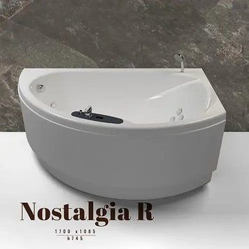 Гидромассажная ванна WGT Spa Nostalgia R 170x108см BT-WGT-SPA-NOS-R-170 фото