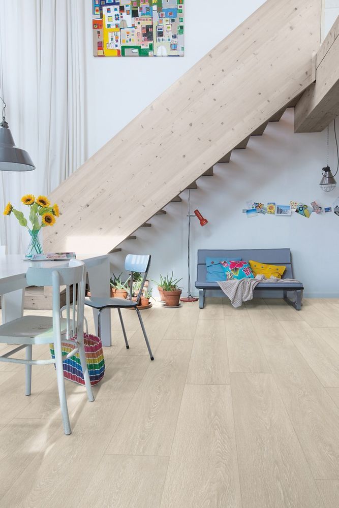 Ламінат Quick Step Majestic 3554 Дуб долина світло-бежевий MJ3554 фото