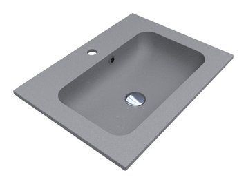 Умивальник DELLA 600 MIRASTONE GRAY Miraggio MG-UA-0000988 фото