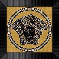 Керамограніт Versace Fir.med.nat nero/oro 9,8x9,8 G0047130 фото