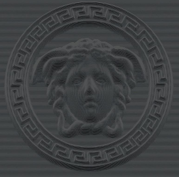 Versace Medusa black 42x42 G0263281 фото