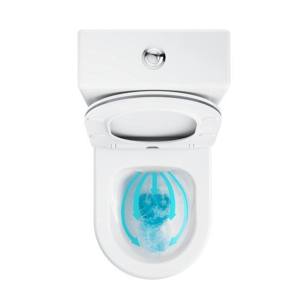 Ravak WC Elegant Combi RimOff підлоговий, Білий X01872 фото
