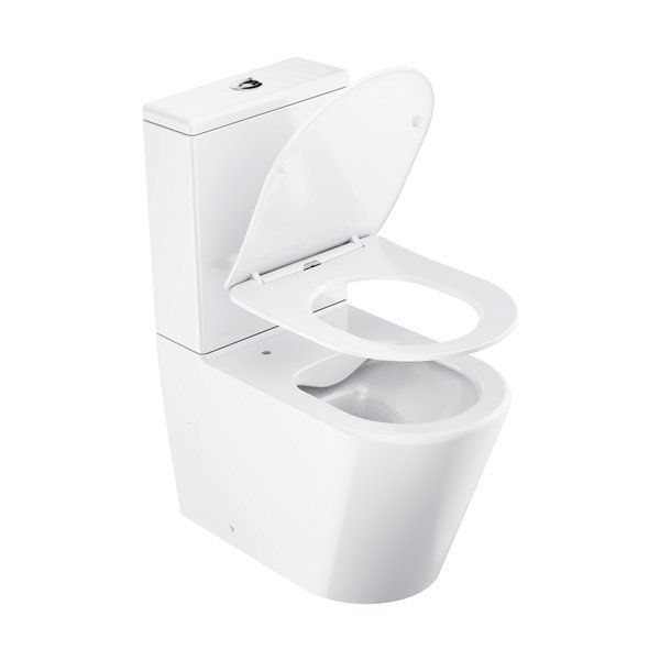 Ravak WC Elegant Combi RimOff підлоговий, Білий X01872 фото
