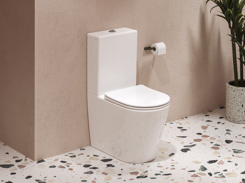 Ravak WC Elegant Combi RimOff підлоговий, Білий X01872 фото