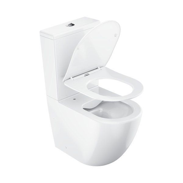 Ravak WC Optima Combi RimOff підлоговий, Білий X01870 фото