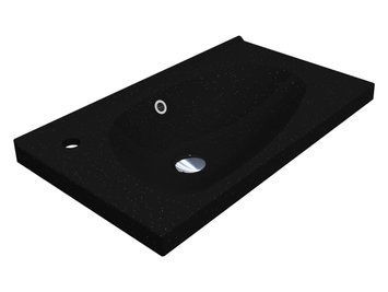 Умивальник TITANIA MIRASTONE BLACK SHINE Miraggio MG-UA-8813477 фото