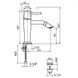 Смеситель для раковины Webert Opera Moderna хром OE830101015 OE830101015 фото 2