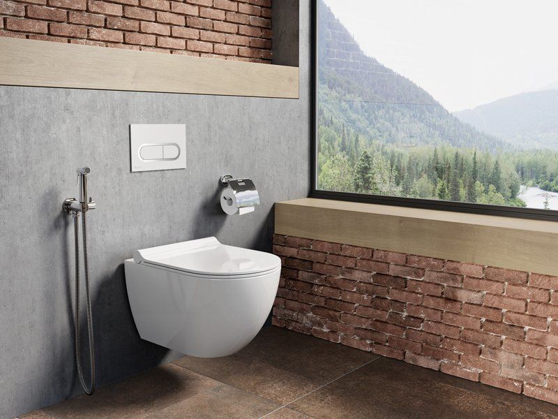 Ravak WC Uni Chrome RimOff підвісний, Білий X01535 фото