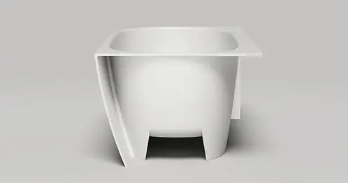 Ванна Глянцевая Water Composite DEA CORNER L Light WC-LGT-DEA-CNR-L фото