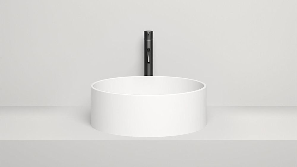 Умывальник глянцевый WGT ELEGANZA 02 450х150х450 500144 фото
