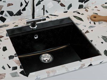 Кухонна мийка LAGOON 540 black shine Miraggio MG-UA-0002244 фото