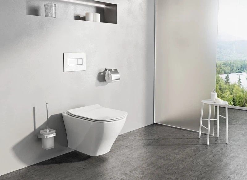 Ravak WC Сидіння з кришкою Classic Slim, Біле X01673 фото