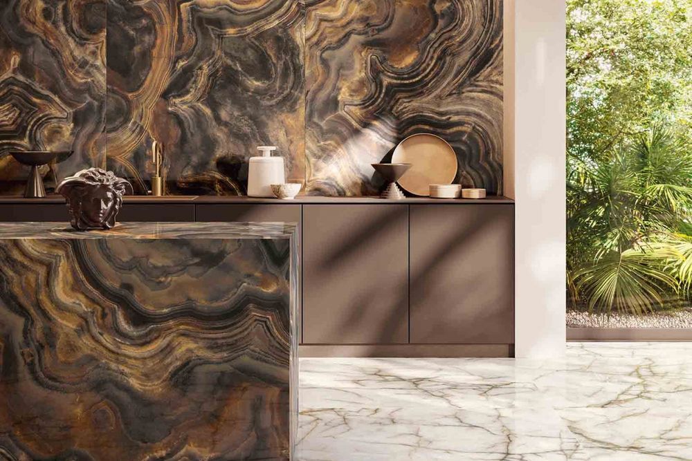 Керамограніт Versace Gemstone mystery black 120x280 PF60011766 фото