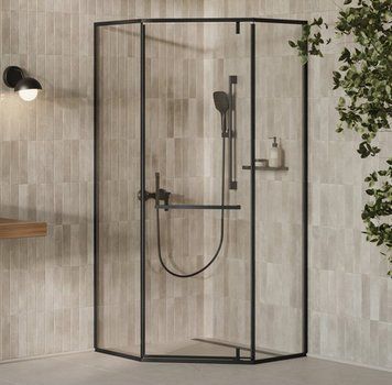 Душова кабіна Ravak XPSHP3- 90 Чорний TRANSPARENT X3357030FZ1 фото