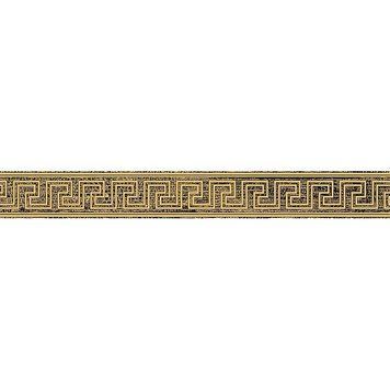 Керамограніт Versace Fas.greca oro carbon 10x80 G0263080 фото