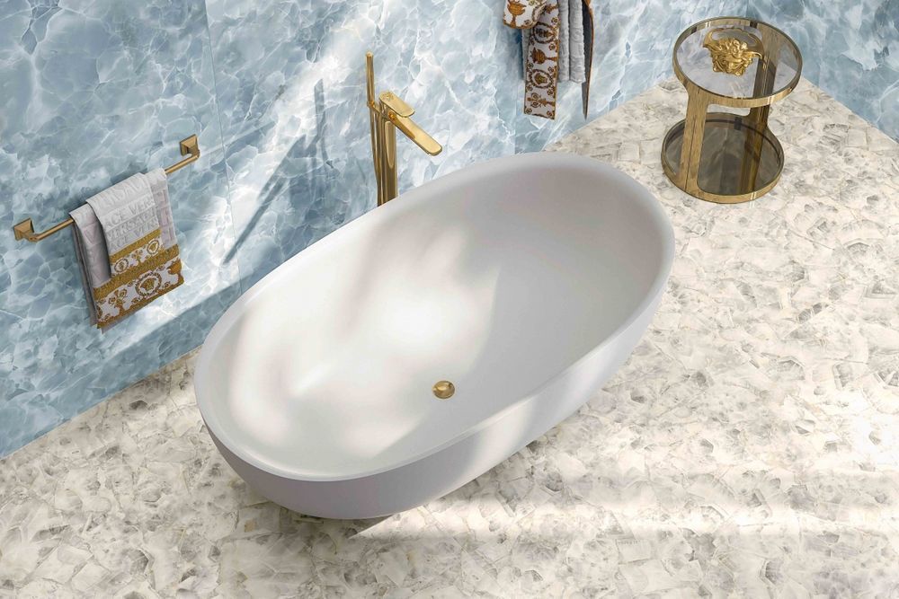 Керамогранит Versace Gemstone onyx sky 120x280 PF60011768 фото