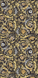 Керамограніт Versace Icons baroc black gold r 60x120 PF60011024 фото 1