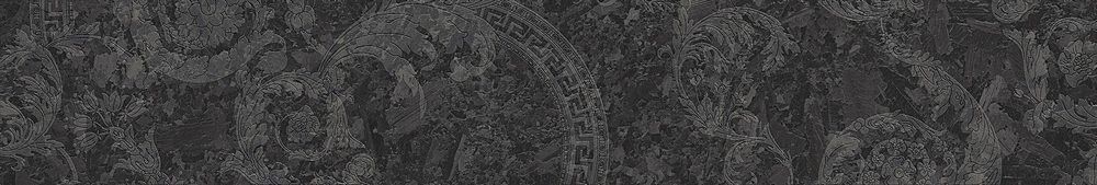 Керамограніт Versace Meteorite mega nero l 20x120 G0047250 фото
