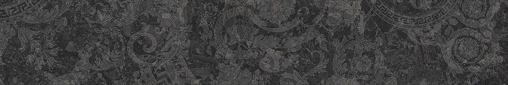 Керамограніт Versace Meteorite mega nero l 20x120 G0047250 фото