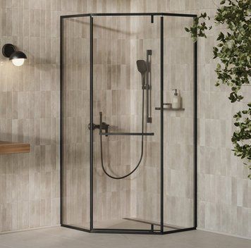 Душова кабіна Ravak XPSHP3-100 Чорний TRANSPARENT X335A030FZ1 фото
