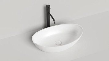 Умывальник глянцевый WGT DEA 335х150х560 500133 фото