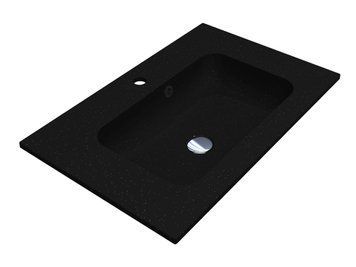 Умивальник DELLA 700 MIRASTONE BLACK SHINE Miraggio MG-UA-8813460 фото