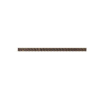 Керамограніт Versace Fas.greca nero sab 11,5x58,5 G0240203 фото