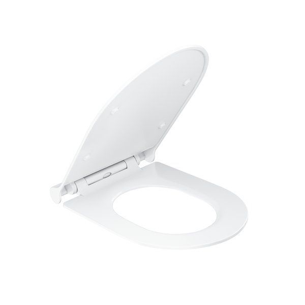 Ravak WC Сидіння з кришкою Uni Chrome Slim white X01550 фото