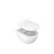 Ravak WC Сидіння з кришкою Uni Chrome Slim white X01550 фото 5