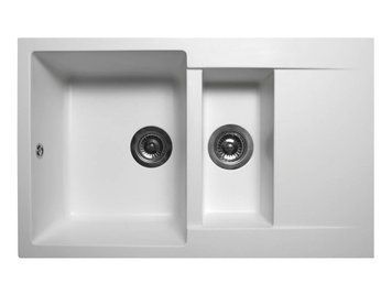 Кухонна мийка LAPAS white Miraggio MG-UA-0000025 фото