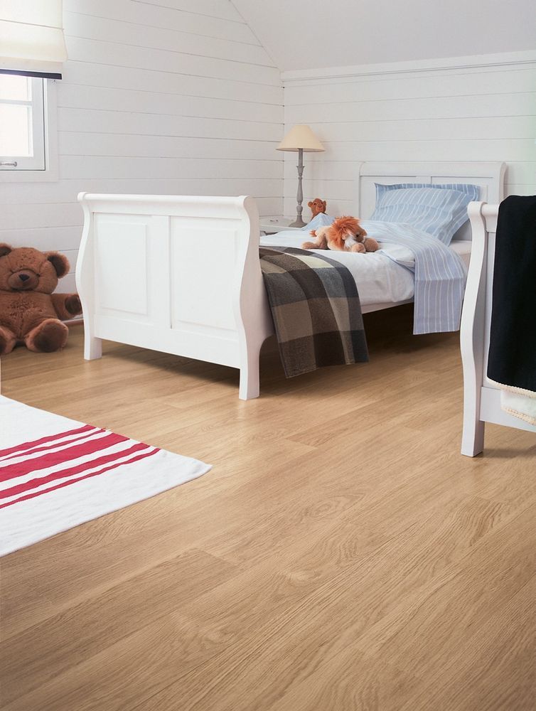 Ламинат Quick Step Eligna 915 Дуб лакированный белый EL915 фото