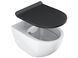 Ravak WC Сидіння з кришкою Vita Slim, Чорний X01862 фото 4