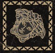 Керамограніт Versace Tozz.sabb.nero amasan 10x10 G0262722 фото