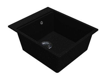 Кухонна мийка LAGOON 420 black shine Miraggio MG-UA-0002563 фото