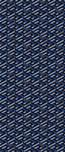 Керамограніт Versace Manifesto.gr.max.blu r 120x280 PF60011443 фото