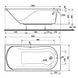 Ванна акриловая Kolo Comfort 160x75 см с ножками XWP3060000 фото 3
