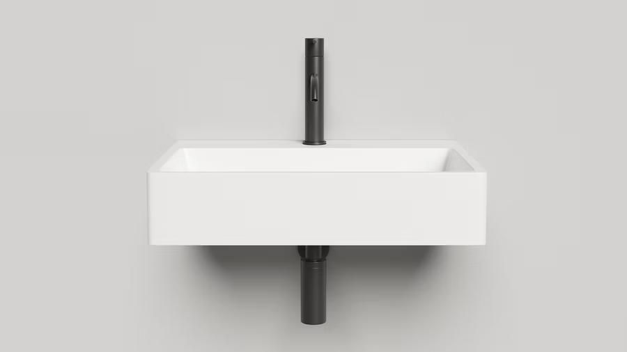 Умывальник глянцевый WGT TERRA 450х133х600 500134 фото