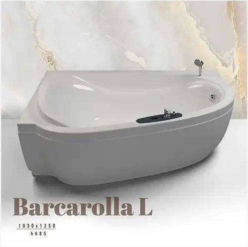 Ванна WGT Barcarolla L 183x125см WGT-BAR-183L фото