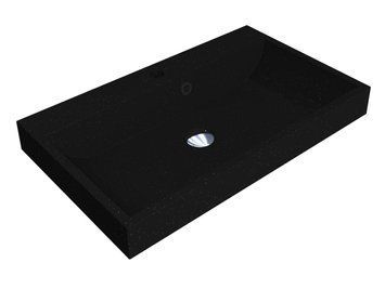Умивальник VARNA 700 MIRASTONE BLACK SHINE Miraggio MG-UA-0002616 фото