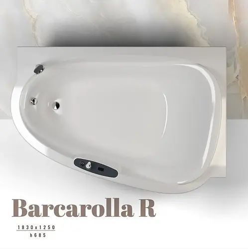 Ванна WGT Barcarolla R 183x125см WGT-BAR-183R фото