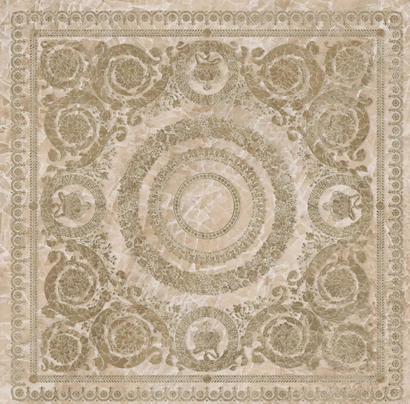 Керамограніт Versace Gemstone foul.miele lu3 r 120x120 PF60013144 фото