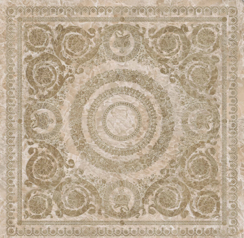 Керамограніт Versace Gemstone foul.miele lu3 r 120x120 PF60013144 фото