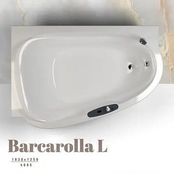 Гидромассажная ванна WGT Spa Barcarolla L 183x125см BT-WGT-SPA-BAR-L-183 фото