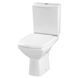 Унитаз-компакт Cersanit Carina 011 3/6 с крышкой дюропласт Soft Close UWZ-KO-53-CA011-1-3/6-W-O фото 1